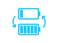 (Icon)Hot-Swappable Batteries